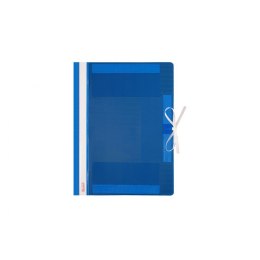 Teczka plastikowa wiązana A4 niebieski Biurfol (TW-01-03)