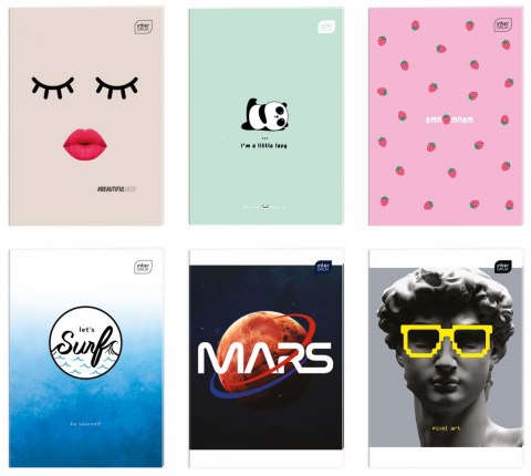 Zeszyt A4 32k. 70g linia Interdruk (5902277294203)