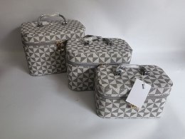 Kuferek Adar S walizka z lusterkiem, zapinany na zamek (550810)