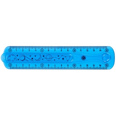 Linijka plastik FLEXI 15cm Top 2000 (424120002)