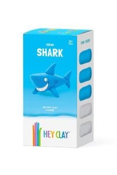 Masa plastyczna dla dzieci Hey Clay rekin mix Tm Toys (HCL50123)