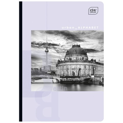 Zeszyt B&W A5 60k. 70g krata [mm:] 148x210 Interdruk (ZE60#215)