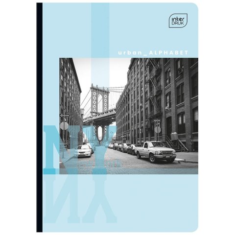 Zeszyt B&W A5 60k. 70g krata [mm:] 148x210 Interdruk (ZE60#215)