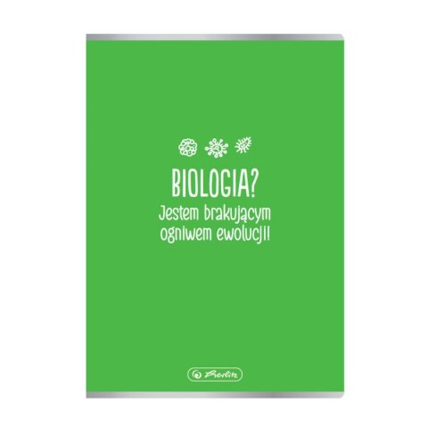 Zeszyt Biologia 9577404 A5 60k. krata Herlitz (400197997)