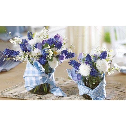 Kalendarz ścienny NOTATNIKOWY KOMPOZYCJE KWIATOWE 220mm x 490mm Lucrum (WN02)