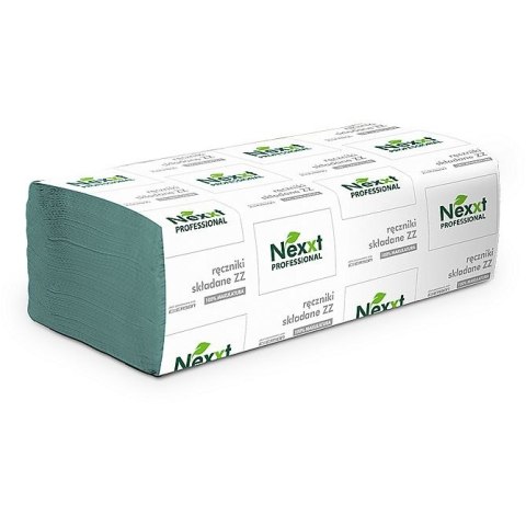 Ręcznik ZZ 4000 zielony 1 war. makulatura kolor: zielony Nexxt Professional (CH-ZZPNEM101Z4000)