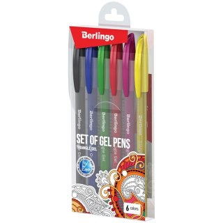 Długopis żelowy żelowy wkład mix Berlingo (271165)