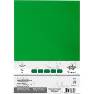Filc Craft-Fun Series A4 kolor: zielony ciemny 10 ark. [mm:] 210x297 Titanum (345154)