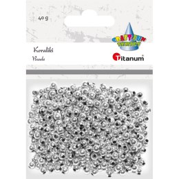 Koraliki kreatywne Craft-Fun Series srebrne Titanum (XBL02)