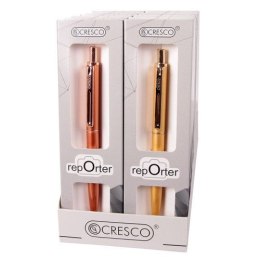 Ołówek automatyczny Cresco Reporter Premium w etui (290104)