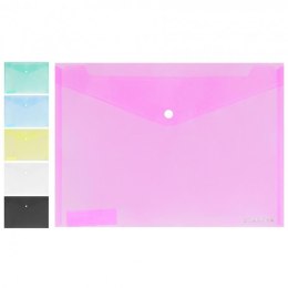 Teczka plastikowa na guzik Starpak Office A4 kolor: transparentna (449976)
