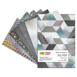 Zeszyt papierów kolorowych Happy Color A4 mixg 10k (HA 3820 2030-MS)