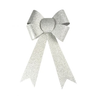 Kokarda srebrna brokatowa duża 29cm Arpex (BN5441SRE-0615)