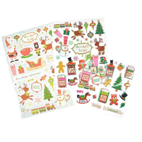 Naklejka (nalepka) świąteczna Arpex (NR6050)