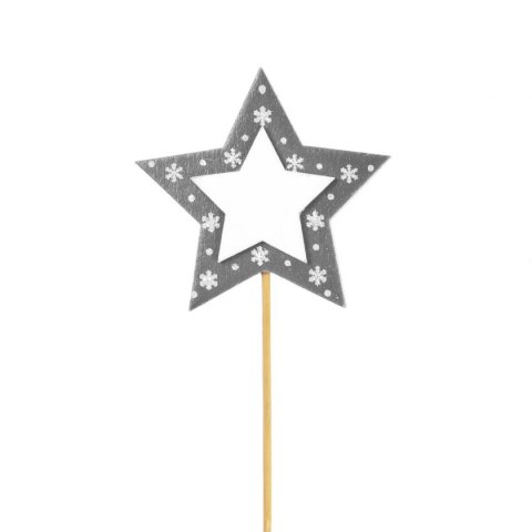 Ozdoba na piku gwiazdka/choinka zdobiona Arpex (BN0271)