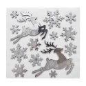 Ozdoba świąteczna dekoracja zimowa samoprzylepna Arpex (NR0509)