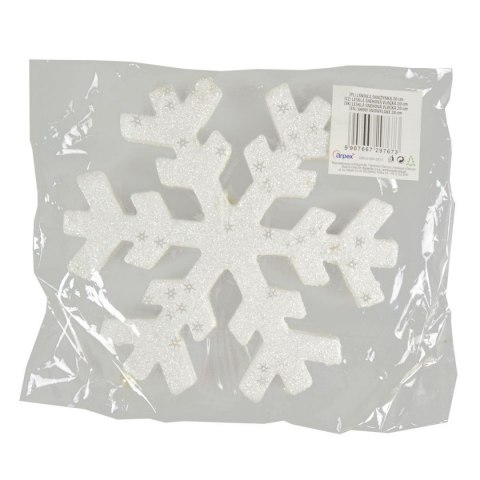 Śnieżynka lśniąca 20cm Arpex (bn7673)