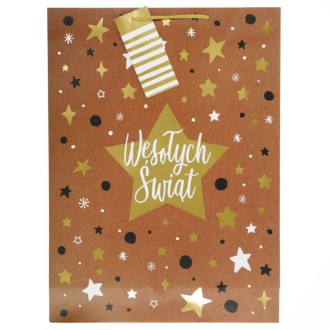 Torba prezentowa Merry TOREBKA BN ŚREDNIA Pan Dragon (003 GOLD)