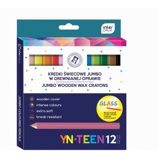 Kredki świecowe 12 kol. Noster (kre72)