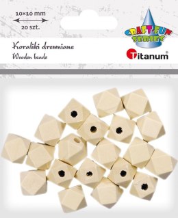 Ozdoba drewniana Titanum Craft-Fun Series koraliki (22TH401-10)