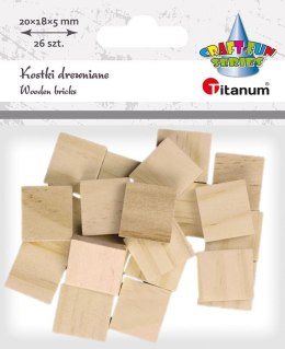Ozdoba drewniana Titanum Craft-Fun Series koraliki (22TH401-14)