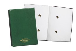 Teczka do podpisu 10 A4 zielony 10k. karton pokryty folią 400g Warta (1824-920-015)