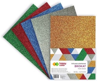 Arkusz piankowy kolor: mix 5 ark. Happy Color (HA 7132 2030-MIX)