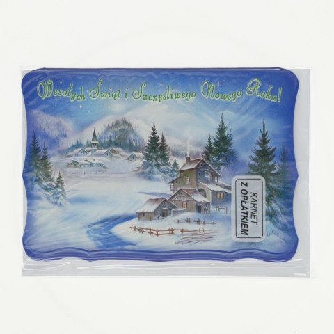 Kartka składana opłatek bn B6 Panorama (B6)