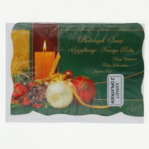 Kartka składana opłatek bn B6 Panorama (B6)