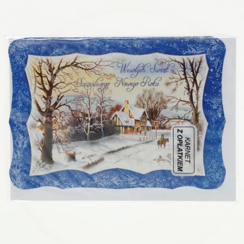 Kartka składana opłatek bn B6 Panorama (B6)