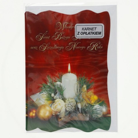 Kartka składana opłatek bn B6 Panorama (B6)