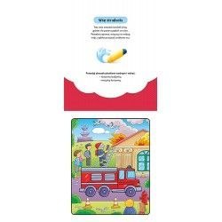 Książeczka edukacyjna Aksjomat Pokoloruj i znajdź na ulicy. Malowanka z pisakiem wodnym Książeczka edukacyjna Aksjomat Pokoloruj i znajdź na ulicy. Malowanka z pisakiem wodnym