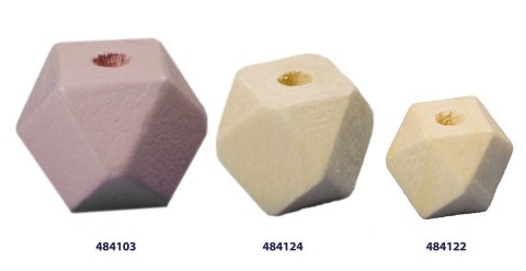 Ozdoba drewniana Craft-Fun Series koraliki Titanum (22TH401-11)