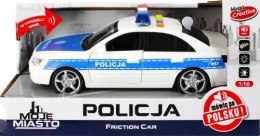 Samochód policyjny światło i dźwięk Mega Creative (382257)
