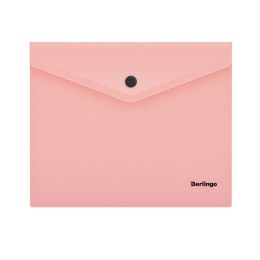 Teczka plastikowa na guzik Berlingo A5+ kolor: różowa (300419)