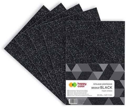 Arkusz piankowy kolor: mix 5 ark. Happy Color (HA 7132 2030-9)