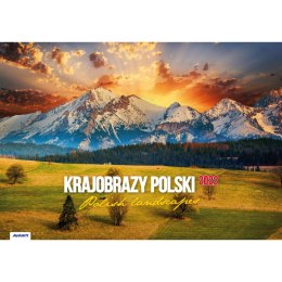 Kalendarz ścienny Avanti KRAJOBRAZY POLSKI wieloplanszowy 285mm x 410mm (KA-7)