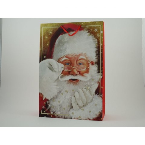 Torba prezentowa z mikołajem [mm:] 500x730x 180 Adar (512818)