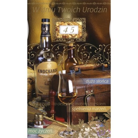 Kartka składana [mm:] 190x110 Pol-mak (C5RK)