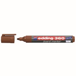 Marker suchościeralny Edding, brązowy 1,5-3,00mm okrągła końcówka (360/007/BR ED)