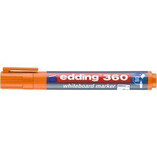 Marker suchościeralny wkład pomarańczowy 1,5-3,00mm okrągła końcówka Edding (360/006/P ED)