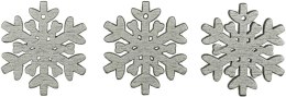 Ozdoba drewniana Titanum Craft-Fun Series Śnieżynki (WDC855)
