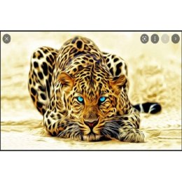 Zestaw kreatywny Norimpex Diamentowa mozaika leopard 40x30cm (NO-1007294)