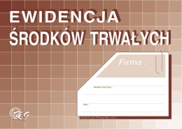 Druk offsetowy Ewidencja środków trwałych A4 48k. Michalczyk i Prokop (K-9)