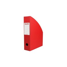 Pojemnik na dokumenty pionowy 7 cm A4 czerwony folia Biurfol (SE-35-07)