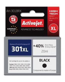 Tusz (cartridge) alternatywny HP 301XL CH563 czarny Activejet (EXPACJAHP0141)