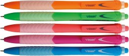 Długopis olejowy Vinson Fashion niebieskie 0,5mm (C4)