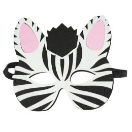 Maska Arpex filcowa zebra (KM8374)