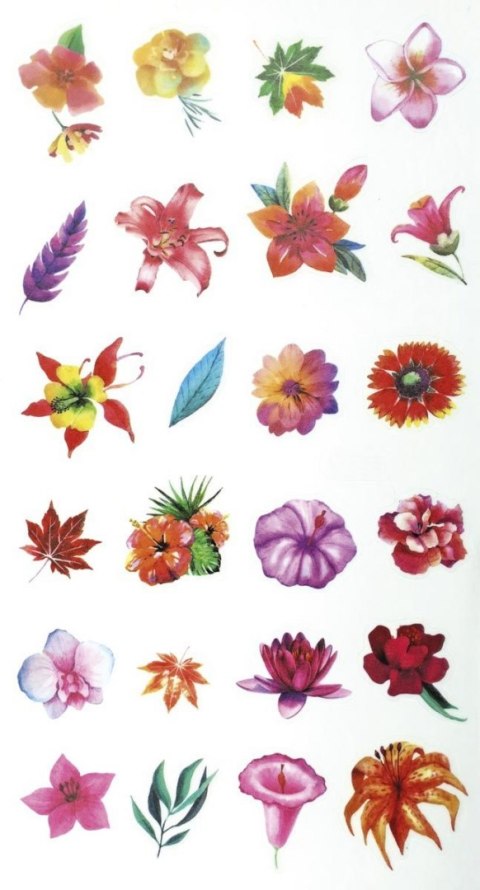 Naklejka (nalepka) Titanum Craft-Fun Series Kwiaty (FZH FLOWERS2) Naklejka (nalepka) Titanum Craft-Fun Series Kwiaty (FZH FLOWERS2)