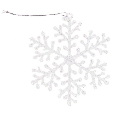 Ozdoba akrylowa Śnieżynki akrylowe (6 szt.) Arpex (BN1186)